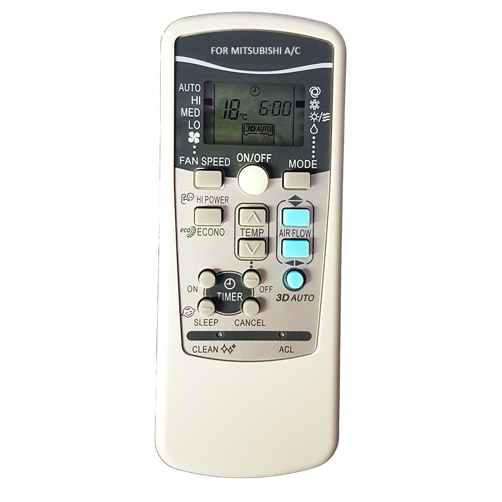 รีโมทคอนโทรล Mitsubishi aircon Heavy Industries รีโมท Mitsubishi ...