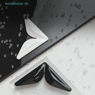 Buildvictor แถบกาวสติกเกอร์ ป้องกันรอยขีดข่วน สําหรับติดขอบประตูรถยนต์ 2 4 ชิ้น