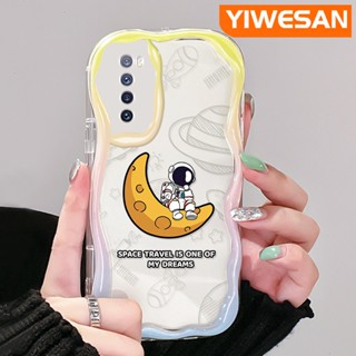 เคสโทรศัพท์มือถือแบบนิ่ม ใส กันกระแทก ลายการ์ตูนดวงจันทร์อวกาศ สําหรับ Huawei Nova 7 SE Nova 7 Pro Nova 9 SE Nova 11 SE Nova 10 SE Honor 20