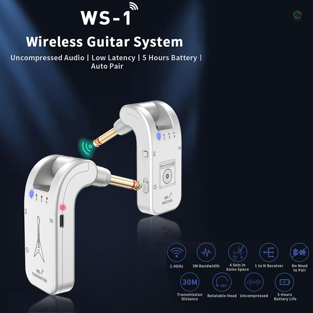 audioworld-ws-1-เครื่องส่งสัญญาณเสียงกีตาร์ไร้สาย-2-4ghz-4-ช่อง-30-ม-282o-หัวหมุนได้-5h-ทนทาน-สําหรับกีตาร์ไฟฟ้า-เบส-ไวโอล