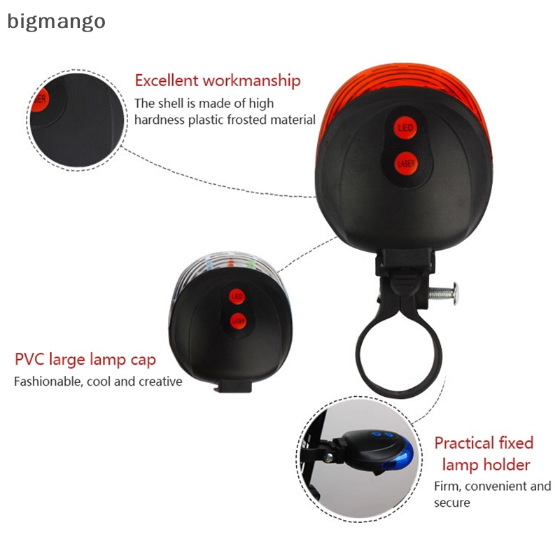 bigmango-ไฟท้ายจักรยาน-led-กันน้ํา-มีสินค้า-เพื่อความปลอดภัย