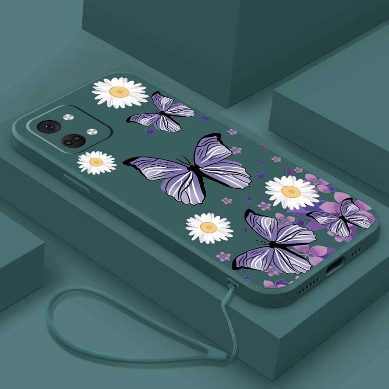 เคสโทรศัพท์มือถือ-ซิลิโคน-กันกระแทก-ลายดอกเดซี่-ผีเสื้อ-สําหรับ-oneplus-nord-3-5g-2t-nord3-ce-3-lite-ce-2-lite-5g