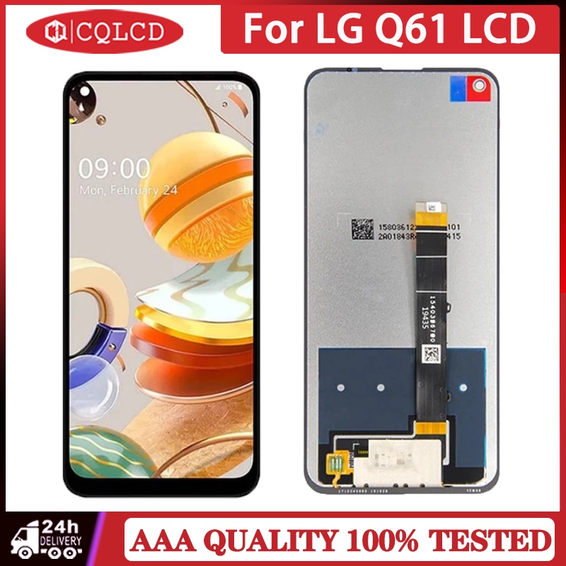 อะไหล่หน้าจอสัมผัส-lcd-แบบเปลี่ยน-สําหรับ-lg-k61-q61