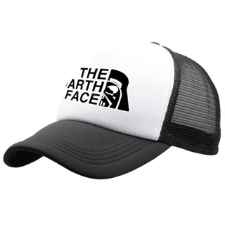 หมวกเบสบอล ผ้าตาข่าย พิมพ์ลาย THE FACE แฟชั่นฤดูร้อน สําหรับผู้หญิง