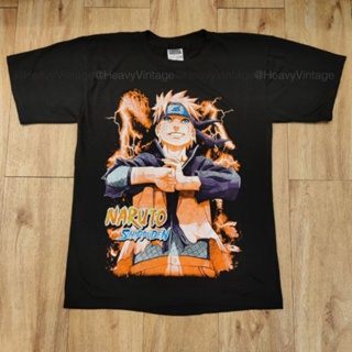 เสื้อยืดแขนสั้นNARUTO SHIPPUDEN เสื้อลายการ์ตูน การ์ตูนนารูโตะS-5XL