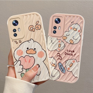 เคสโทรศัพท์มือถือ TPU นิ่ม ปิดด้านหลัง ลายการ์ตูนเป็ด แมวมาริโอ้น่ารัก สําหรับ Redmi K60 K50 Ultra K40S K30