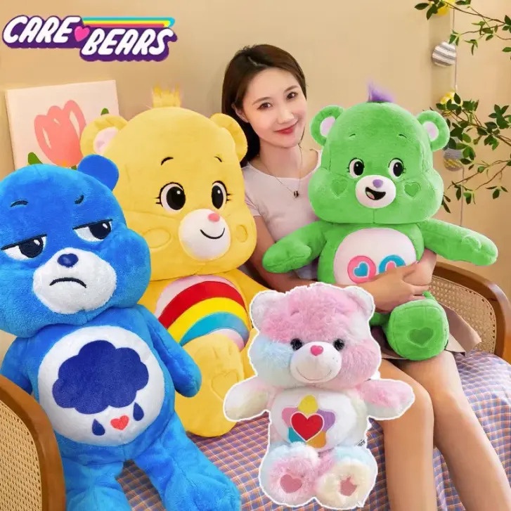 ภาพหน้าปกสินค้าพร้อมส่ง care Bears ตุ๊กตาแคร์แบร์ หมีแคร์แบร์ ตุ๊กตา ตุ๊กตาแคร์แบร์ ตุ๊กตาหมี Care Bears 27/35ซม ตุ๊กตา ตุ๊กตาแคร์แบร์ ตุ๊กตาหมี ของขวัญตุ๊กตาน่ารัก ของขวัญวันเกิด จากร้าน flyinghouse.th บน Shopee