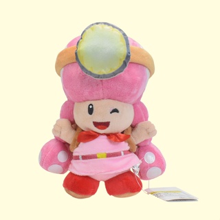 ((พร้อมแท็ก) กระเป๋าเป้สะพายหลัง ตุ๊กตา Super Mario Miner Mushroom Man Captain Chinobio