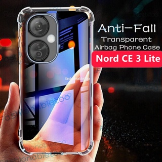 เคสโทรศัพท์มือถือ ซิลิโคน กันกระแทก ป้องกันเลนส์กล้อง สี่มุม สําหรับ OnePlus Nord CE 3 Lite 3lite CE3lite NordCE3lite