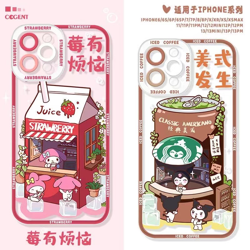 เคสโทรศัพท์มือถือแบบนิ่ม-ใส-กันกระแทก-ลายเมโลดี้-คุโรมิ-สําหรับ-case-samsung-galaxy-a24-a14-a33-a73-a34-a54-a70-a22-note-9-10-plus-20-s9-s10-s23-s20-fe-s21-s22-ultra