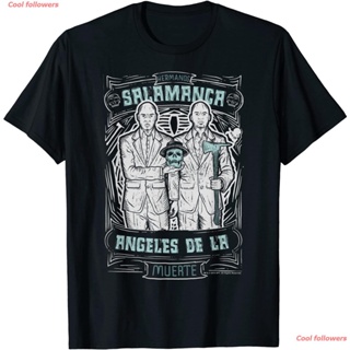 【hot tshirts】Cool followers เสื้อผู้หญิง Breaking Bad Hermanos Salamanca Angeles De La Muerte เสื้อยืด2022
