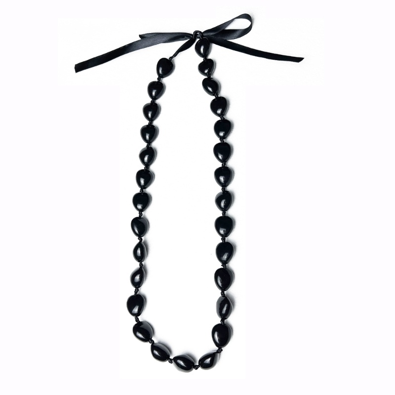 flgo-kukui-nuts-lei-necklace-ริบบิ้นลูกปัด-สีดํา-2023