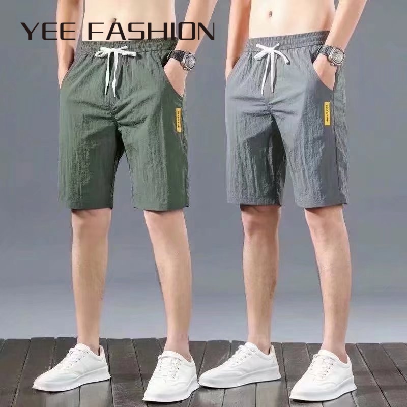 yee-fashion-yee-fashion-กางเกงขาสั้น-ลำลอง-เอวยางยืด-สำหรับผู้ชาย-ทันสมัย-fashion-ทันสมัย-ทันสมัย-c29b03p-37z230910