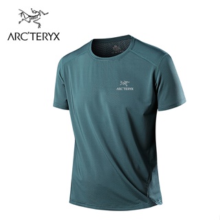 Arcteryx เสื้อยืดแขนสั้น ผ้าเรยอน ระบายอากาศ ทรงหลวม แห้งเร็ว พลัสไซซ์ 8XL แฟชั่นฤดูร้อน สําหรับผู้ชาย