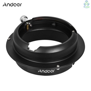 Andoer แหวนอะแดปเตอร์แปลงความเร็ว สําหรับเมาท์โบเวน ซอฟท์บ็อกซ์ เมาท์โบเวน [19][มาใหม่]