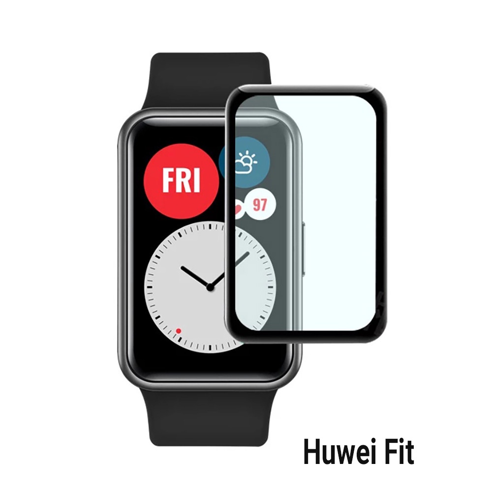 กระจกอ่อนสำหรับ Huawei Huawei Fit /Huawei Fit 2/Watch Dตัวป้องกันหน้าจอแบบเต็ม Shopee Thailand