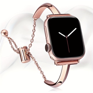 สายนาฬิกาข้อมือสเตนเลส บางพิเศษ สําหรับ Apple Watch Series Ultra 8 7 6 SE 5 4 3 2 1 42 44 45 49 มม. 38 40 41 มม.