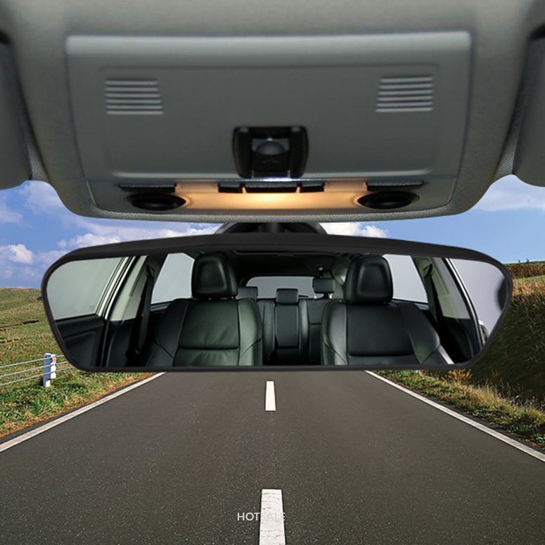 กระจกมองหลังรถยนต์-มุมกว้าง-ภายใน-พร้อมตัวดูด-โค้งอัตโนมัติ-สไตล์รถ