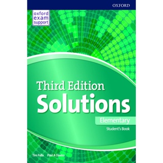 Bundanjai (หนังสือเรียนภาษาอังกฤษ Oxford) Solutions 3rd ED Elementary : Students Book (P)