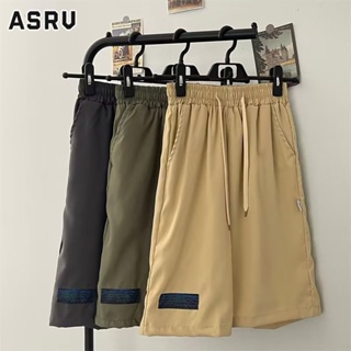 ASRV กางเกงขาสั้นผู้ชาย กางเกงคาร์โก้ ขาสั้น แบรนด์ญี่ปุ่น อินเทรนด์ เสื้อตัวนอกทรงหลวม ป้ายอเนกประสงค์ กีฬา