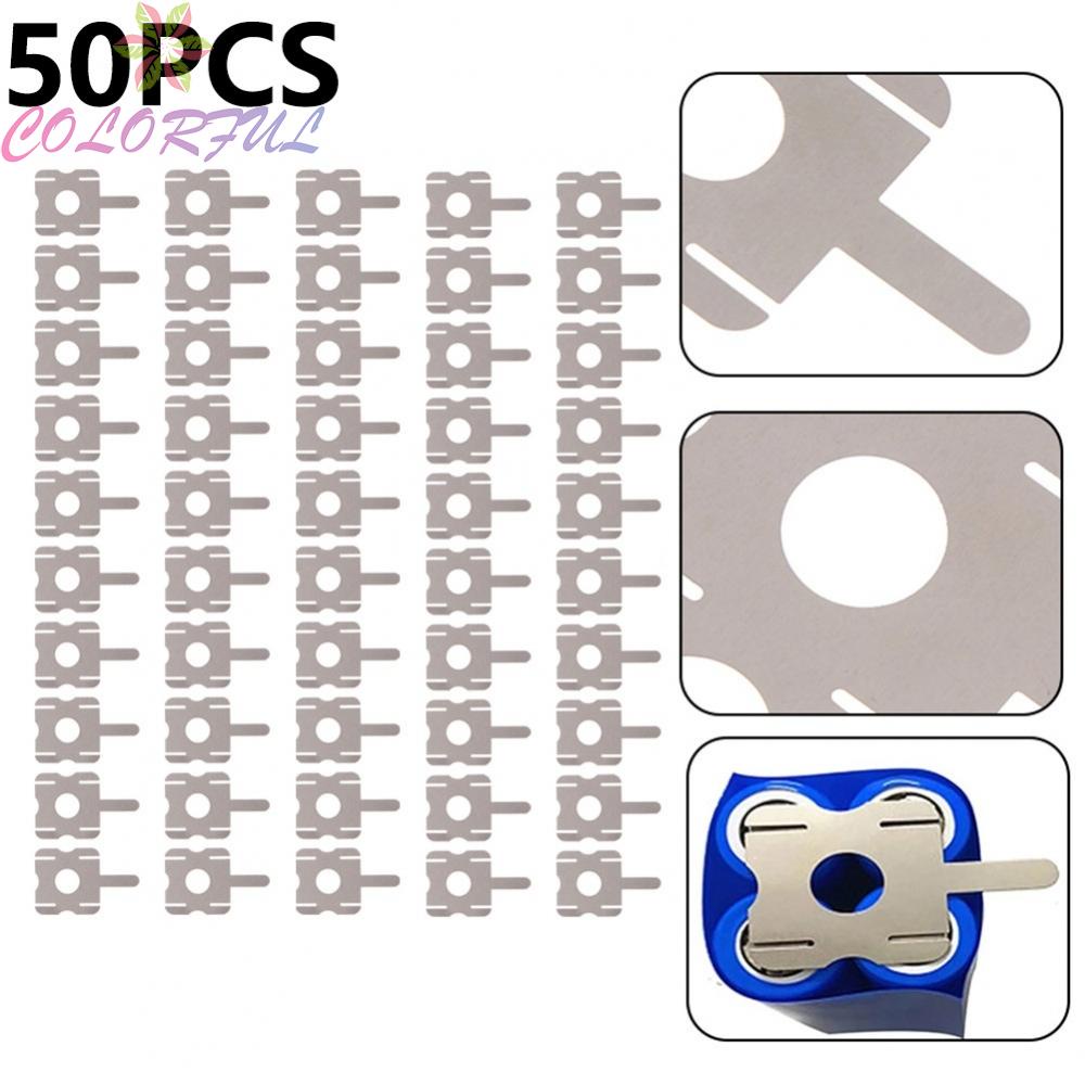 colorful-50pcs-4s-50pcs-4s-lithium-battery-pack-replace-spot-welding-nickel-sheet-t6-u-sh