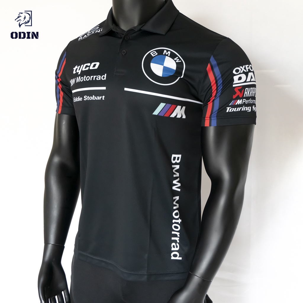 polo-shirt-เสื้อกีฬาแบบคอปก-op205-bmw