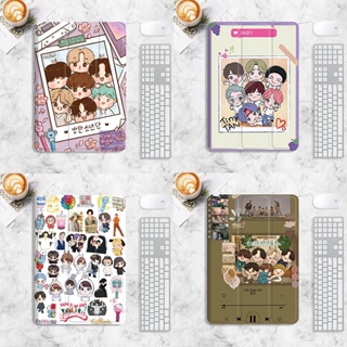anime BTS เคส ใช้สำหรับ ไอแพด air1/2/3/4/5 mini4/5/6 เคสไอแพด gen5/6/7/8/9 case iPad pro11 2022 10.9 gen10 เคสหลังใส