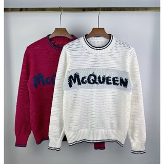 ❤️❤️【พร้อมส่ง】❤️❤️ Mcquee* เสื้อคาร์ดิแกนกันหนาว แขนยาว ผ้าถัก สําหรับผู้หญิง และผู้ชาย