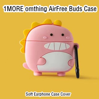 【คุณภาพสูง】เคสหูฟัง แบบนิ่ม ลายการ์ตูน สําหรับ 1More Omthing AirFree Buds 1More Omthing AirFree EO009