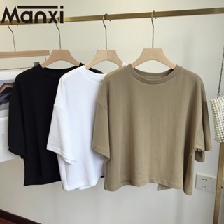 Manxi เสื้อเชิ้ตผู้หญิง เสื้อแฟชั่นผู้หญิง สะดวกสบาย  มีความรู้สึกของการออกแบบ  A99J03A