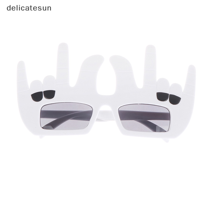 delicatesun-2023-ใหม่-ท่าทางร็อค-ตลก-ปาร์ตี้-แว่นตา-ฮาวาย-ปาร์ตี้-แว่นตากันแดด-ชายหาด-แว่นตาดี