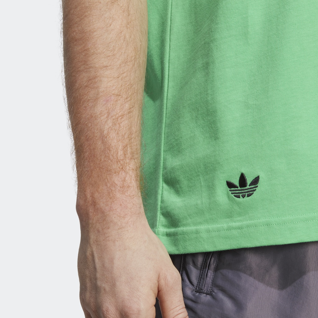 adidas-ไลฟ์สไตล์-เสื้อยืด-adicolor-neuclassics-ผู้ชาย-สีเขียว-hr3292