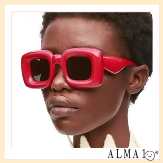 Alma Y2K แว่นกันแดด แฟชั่น ไม่ซ้ําใคร แว่นตาผู้หญิง เฉดสี