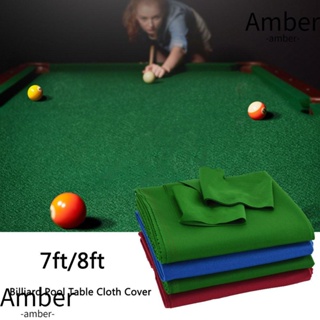 Amber ผ้าปูโต๊ะ ผ้าไนล่อน ทนทาน อุปกรณ์เสริม สําหรับห้องกีฬา บิลเลียด สระว่ายน้ํา