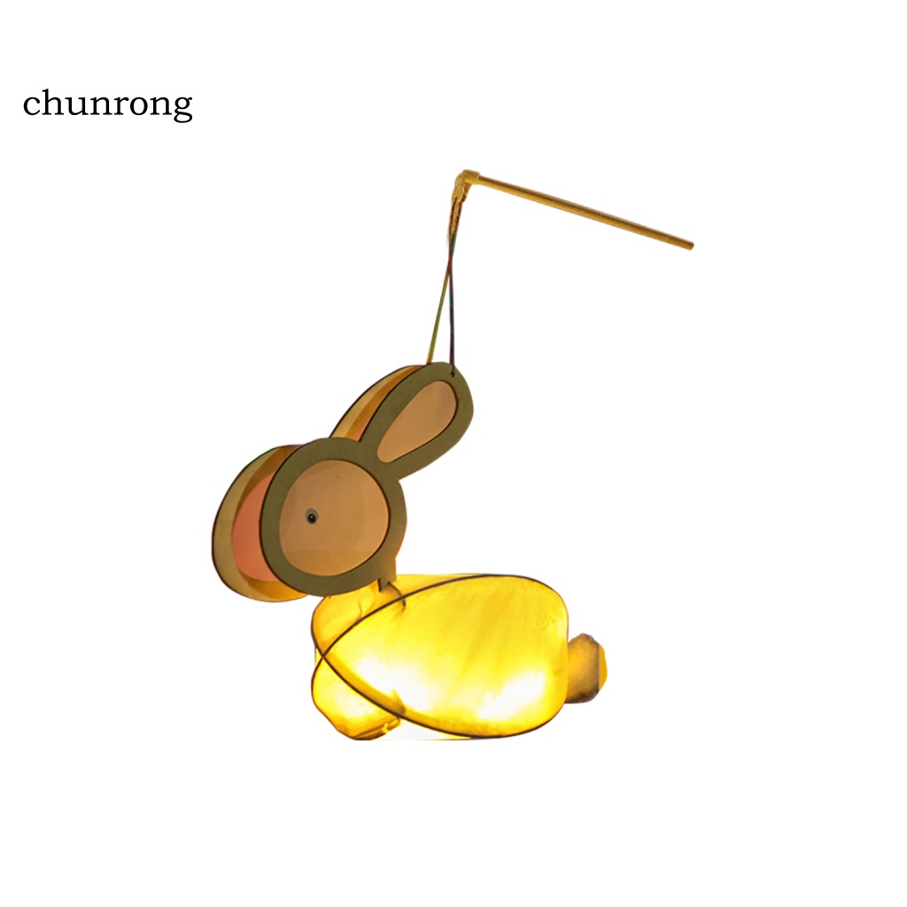 chunrong-โคมไฟ-รูปกระต่าย-สะดุดตา-diy-สําหรับตกแต่งเทศกาล-วันหยุด