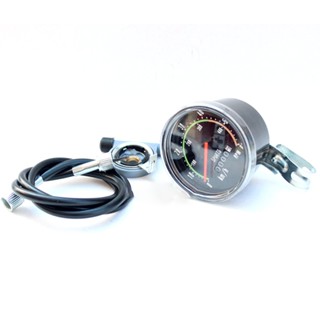 Vintage Style Bicycle Bike Speedometer Analog Mechanical General for Bikes