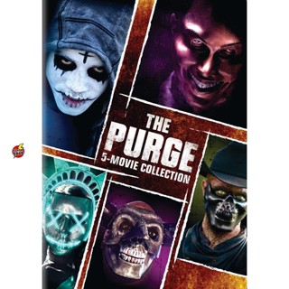 Bluray บลูเรย์ The Purge คืนอำมหิต ภาค 1-5 Bluray Master เสียงไทย (เสียง ไทย/อังกฤษ | ซับ ไทย/อังกฤษ) Bluray บลูเรย์