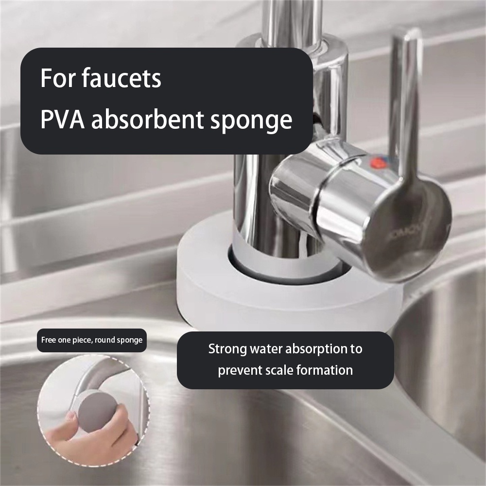 ใหม่-pva-faucet-ฟองน้ำดูดซับดูดซับทำความสะอาด-dual-purpose-ฟองน้ำ-quick-drying-splash-proof-faucet-splash-catcher-สำหรับห้องครัวห้องน้ำ-bri