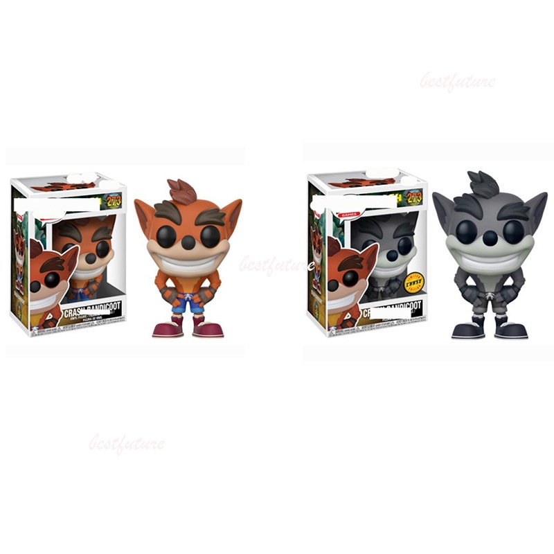 ใหม่-funko-pop-crash-bandicoot-เกมแอคชั่นฟิกเกอร์-ของเล่น-ของขวัญ