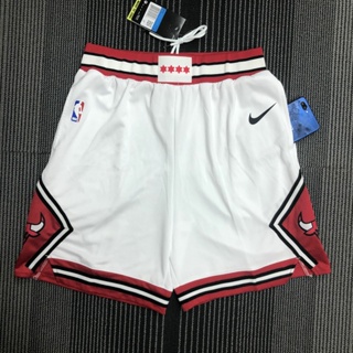 【Swingman】กางเกงขาสั้น Nba Chicago Bulls สีขาว สําหรับผู้ชาย