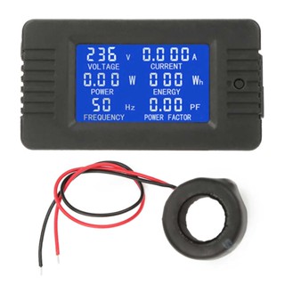 มัลติมิเตอร์วัดแรงดันไฟฟ้า PZEM-022 Amperage Power Energy Monitors มัลติมิเตอร์