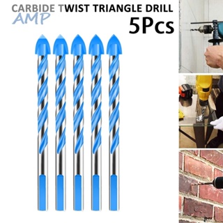 ⚡NEW 8⚡High Quality Carbide Triangle Drill Bits for Marble Glass Ceramic Set of 5