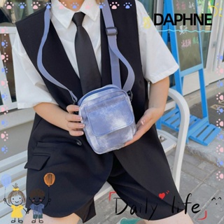 Daphne กระเป๋าสะพายไหล่ ขนาดเล็ก สีฟ้า สําหรับผู้หญิง