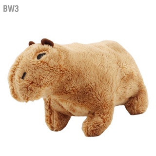 BW3 ตุ๊กตา Capybara ตุ๊กตาสัตว์น่ารักจำลองตุ๊กตา ตุ๊กตาสำหรับเด็กตกแต่งบ้าน