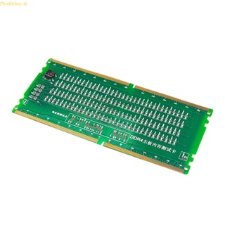 Doublebuy เมนบอร์ดการ์ดทดสอบ วิเคราะห์วิเคราะห์ DDR4 มีไฟ LED สําหรับแล็ปท็อป โน้ตบุ๊ก