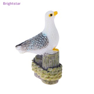 Brightstar โมเดลนกนางนวลจําลอง ขนาดเล็ก สําหรับตกแต่งภูมิทัศน์ 1 ชิ้น