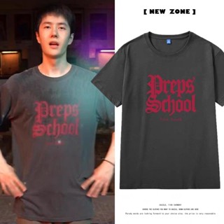  เสื้อยืด [ PRE ORDER ] เสื้อยืด สไตล์ฮิปฮอป หวังอี้ป๋อ WANGYIBO ONE AND ONLYsize: S-5XL