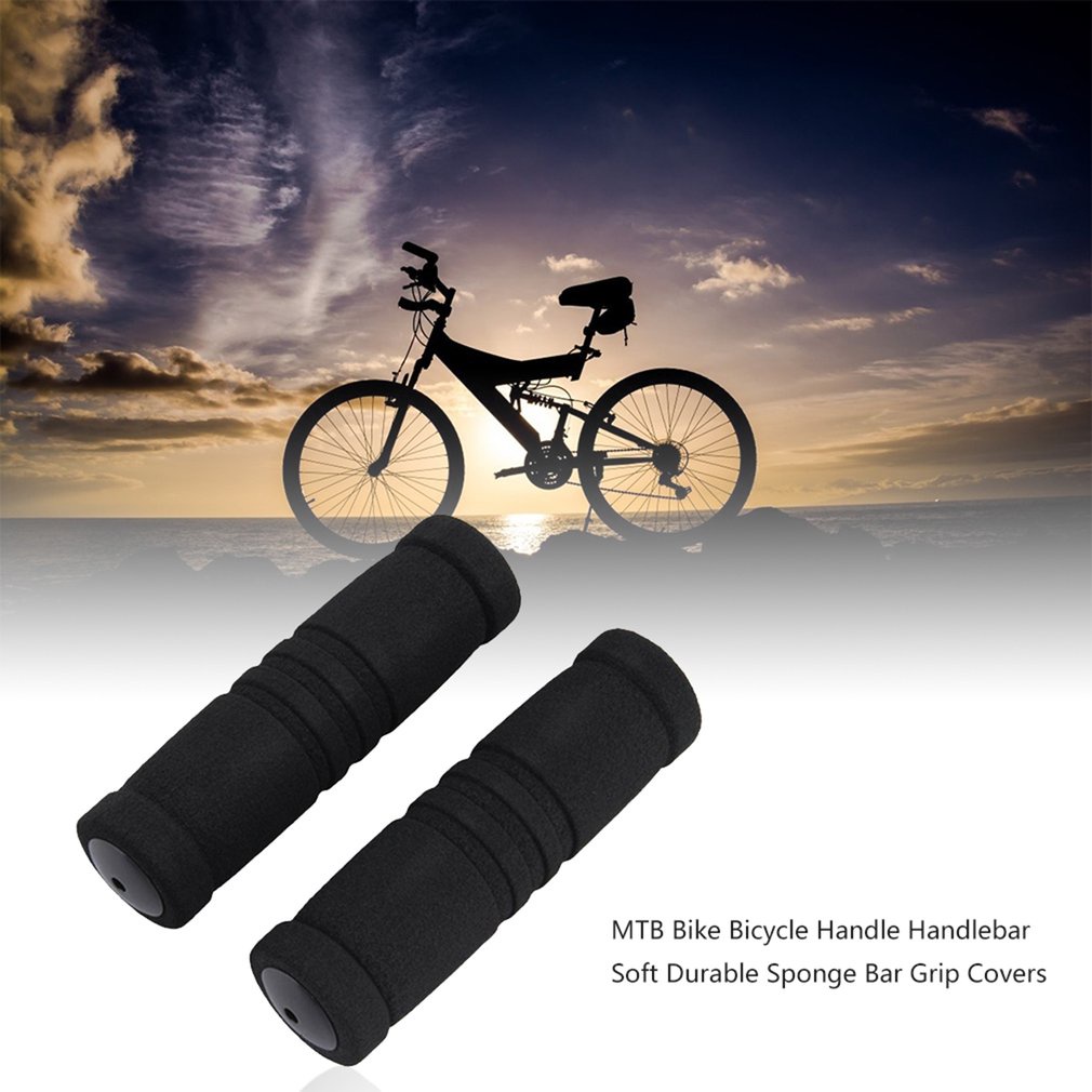 1-pair-mtb-bike-bicycle-handle-handlebar-soft-durable-sponge-bar-grip-covers