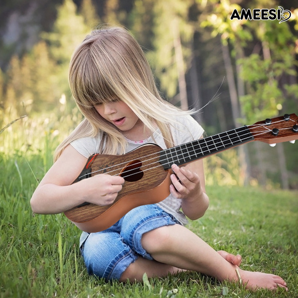 ameesi-เครื่องดนตรีอูคูเลเล่-กีตาร์-ขนาดเล็ก-ของเล่นเสริมการศึกษา-สําหรับเด็ก