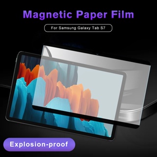 ฟิล์มกระดาษ แบบแม่เหล็กดูด ลอกออกได้ สําหรับ Samsung Galaxy Tab S7 11 นิ้ว Tab S8 11 นิ้ว